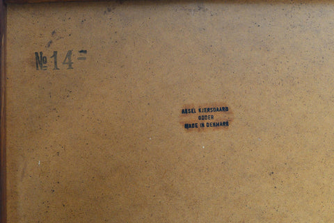 AKSEL KJERSGAARD MID CENTURY TEAK WALL MIRROR #2