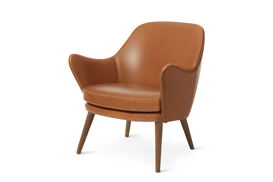 DWELL LOUNGE CHAIR BY HANS OLSEN - LEATHER