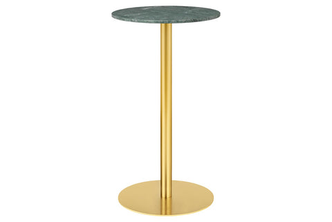 GUBI 1.0 BAR TABLE - BRASS BASE - MEDIUM