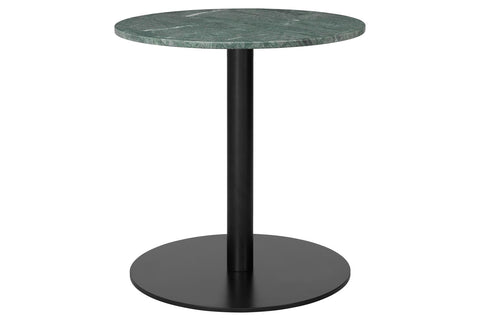 1.0 LOUNGE TABLE - ROUND - BLACK BASE - MEDIUM