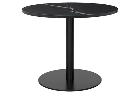 1.0 LOUNGE TABLE - ROUND - BLACK BASE - LARGE