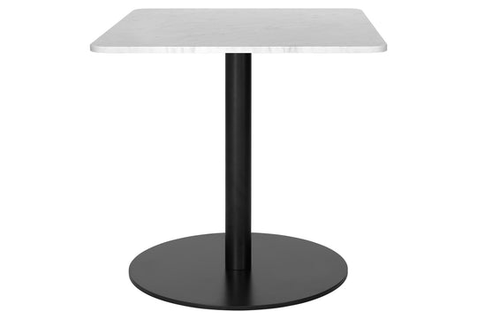 1.0 LOUNGE TABLE - SQUARE - BLACK BASE - MEDIUM
