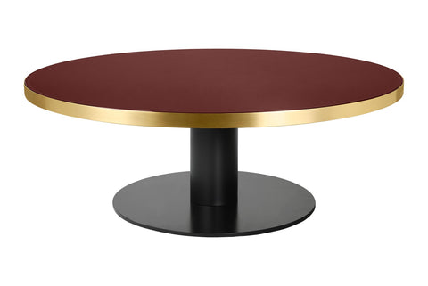 2.0 LOUNGE TABLE - ROUND - BLACK BASE