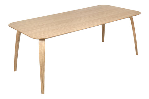 Large rectangular dining table by Gubi
