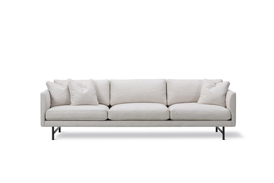 HUGO PASSOS CALMO SOFA 80 - 3-SEATER - METAL BASE