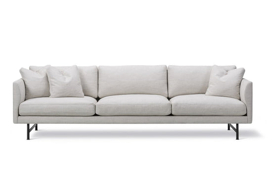 HUGO PASSOS CALMO SOFA 95 - 3-SEATER - METAL BASE