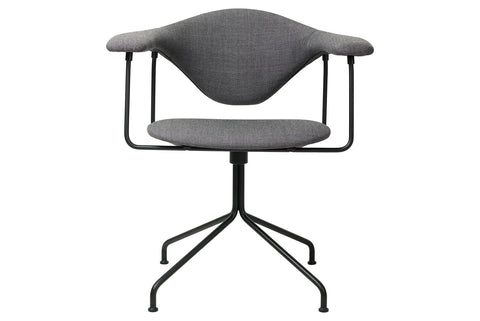 MASCULO MEETING CHAIR -FULLY UPHOLSTERED - SWIVEL BASE