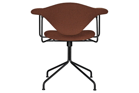 MASCULO MEETING CHAIR -FULLY UPHOLSTERED - SWIVEL BASE