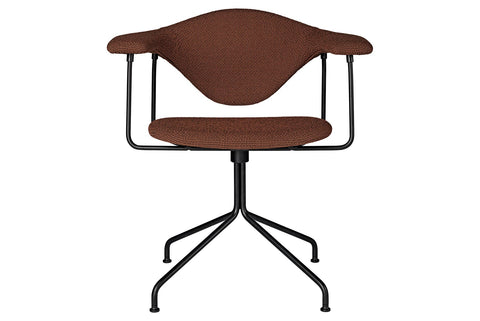 MASCULO MEETING CHAIR -FULLY UPHOLSTERED - SWIVEL BASE
