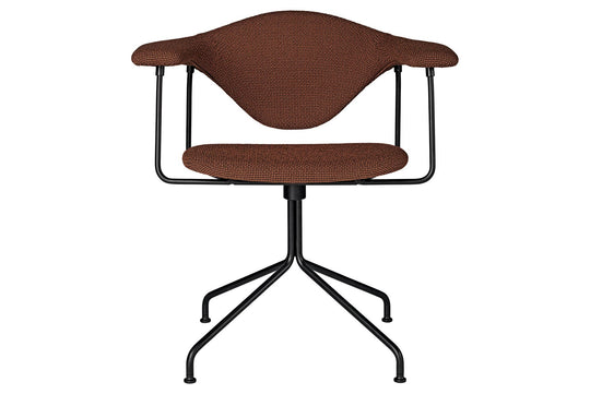 MASCULO MEETING CHAIR -FULLY UPHOLSTERED - SWIVEL BASE