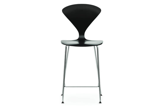 CHERNER BAR STOOL WITH METAL BASE