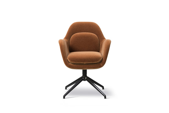 SPACE COPENHAGEN SWOON DINING CHAIR - SWIVEL BASE