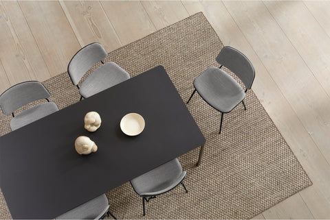 BØRGE MOGENSEN SOBORG CHAIR - STEEL FRAME, SEAT & BACK UPHOLSTERED