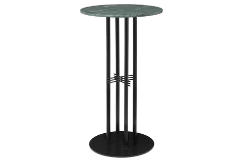 TS COLUMN BAR TABLE - BLACK BASE - MEDIUM