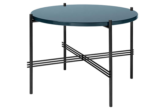 TS COFFEE TABLE - ROUND - BLACK BASE - MEDIUM
