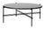 TS COFFEE TABLE - ROUND - BLACK BASE - LARGE