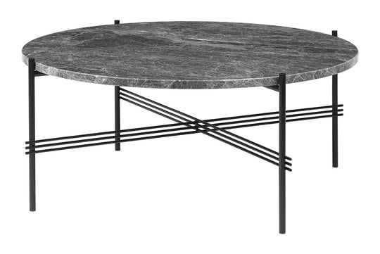 TS COFFEE TABLE - ROUND - BLACK BASE - LARGE