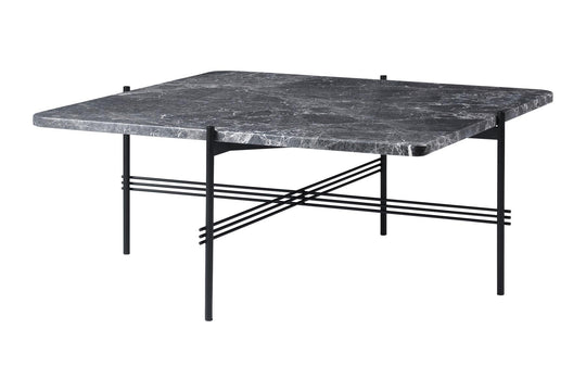 TS COFFEE TABLE - SQUARE - BLACK BASE - MEDIUM