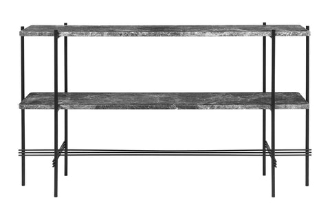 TS CONSOLE - 2 RACKS - BLACK BASE - RECTANGULAR