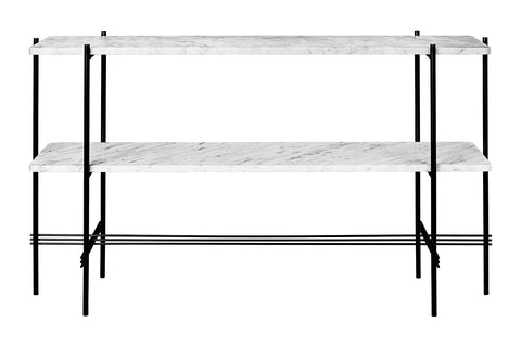 TS CONSOLE - 2 RACKS - BLACK BASE - RECTANGULAR
