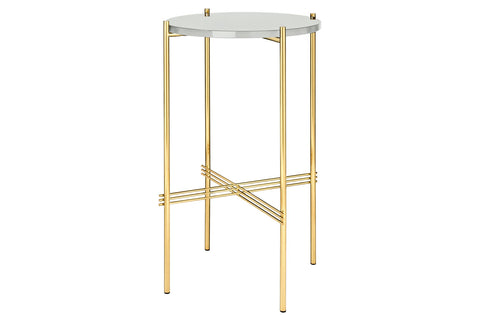 TS CONSOLE - BRASS BASE - ROUND