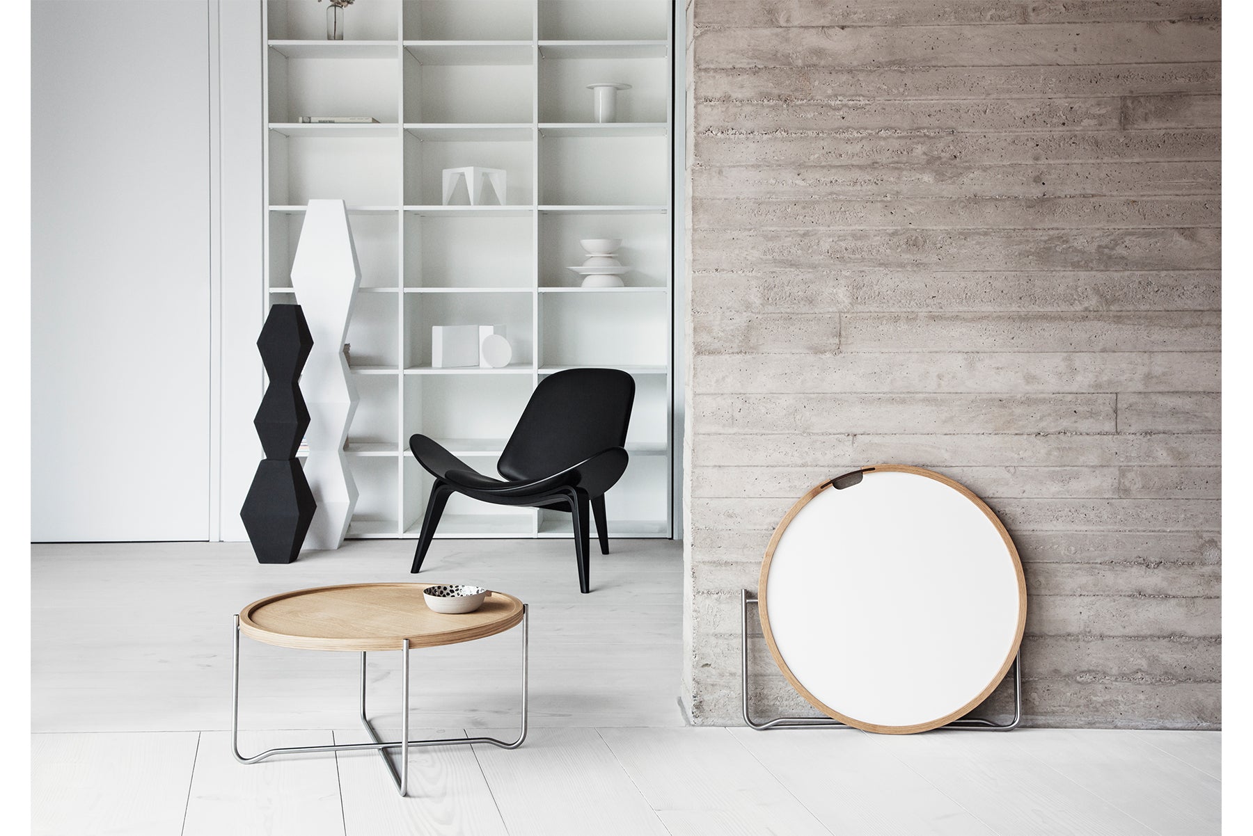 Table Chair Shell CH07 | SHELL CHAIR