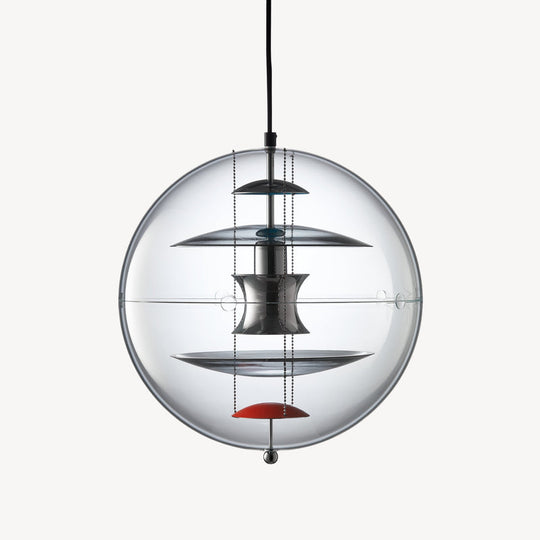 VP GLOBE PENDANT LAMP - COLOURED GLASS