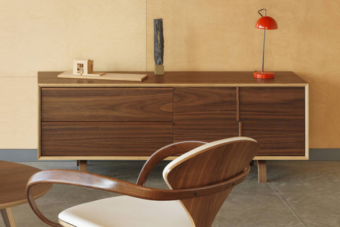 CHERNER 4 DRAWER CREDENZA