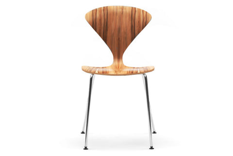 CHERNER SIDE CHAIR WITH METAL BASE